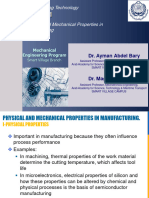 Lecture 2 - Physical and Mechanical Properties of Materials Updated