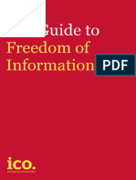 Guide To Freedom of Information 4 9