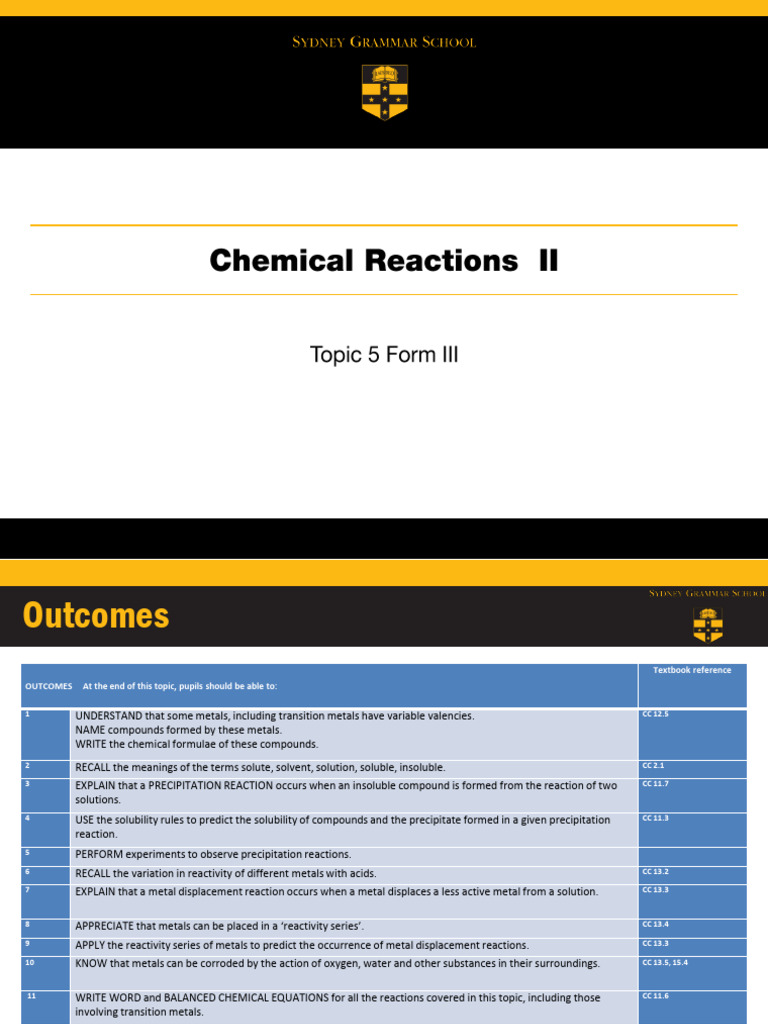 0 1+Chemical+Reactions+ (2019PCK) | PDF | Solubility | Precipitation ...