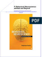 Behavioral Neuroscience Essentials and Beyond Full Chapter