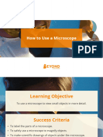 How To Use A Microscope PowerPoint