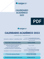 Calendario Académico 2023 - Versión Reducida 