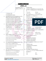 Set & Relation Test 2