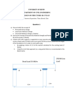 Practise Exam Question - CVE413