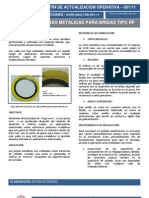 Empaquetaduras Metañicas para Bridas Tipo RF