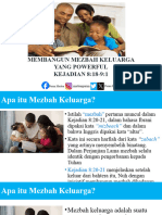 Membangun Mezbah Keluarga Yang Powerful-2