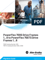 Powerflex 700S Drive Frames 1 6 To Powerflex 755Ts Drive Frames 1 6