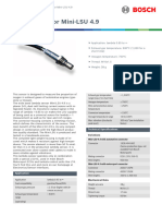 Data Sheet - 69070987 - Lambda - Sensor - Mini-LSU - 4.9