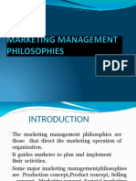 Marketing Management Philosophies - 2