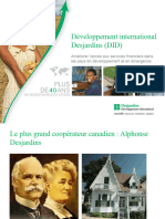 Quebec Presentation Developpement International Desjardins