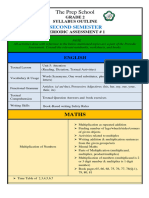 Syllabus Periodic Assessment