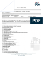 Plano de Ensino - Ano 2024 Semestre 1 - Direito (Noturno) - Nível 3 - Direito Constitucional II - Fabiana Silva Bittencourt