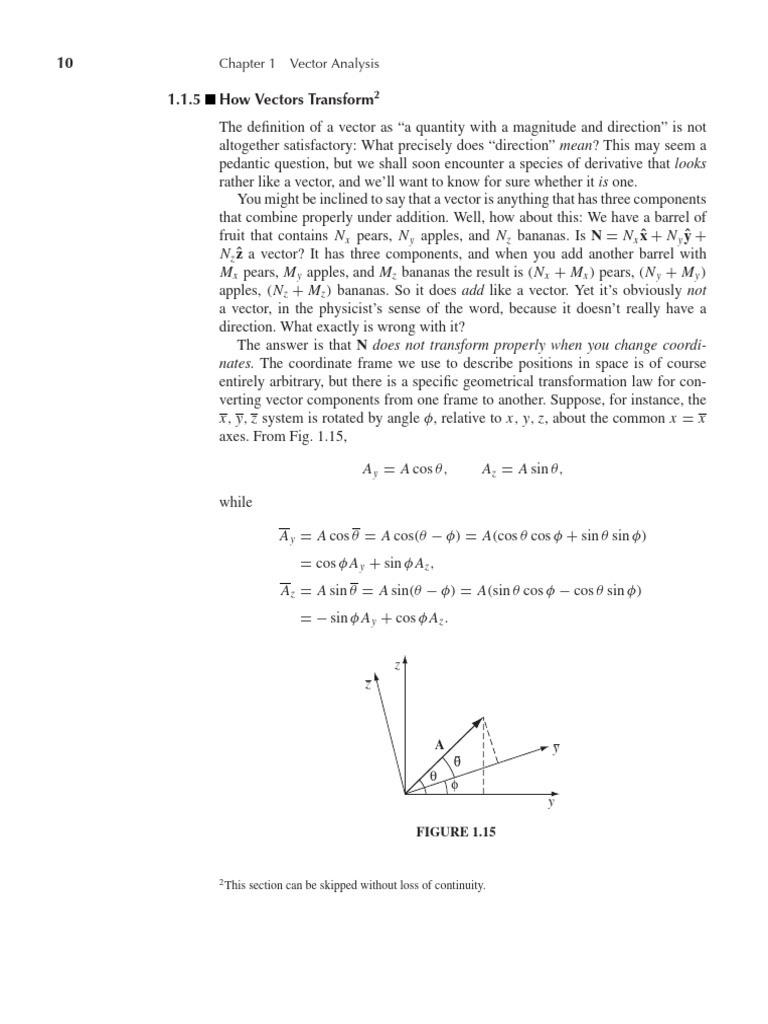 Tensor Transformation Under Rotation | PDF | Euclidean Vector | Tensor