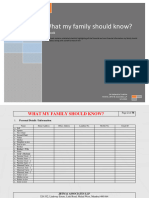 What My Family Should Know With Sample Draft Will Final