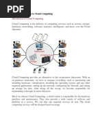 Unit I Introduction To Cloud Computing