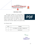 Indutrial Visits - SJCIT