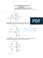 Electronics Engineering Assignment