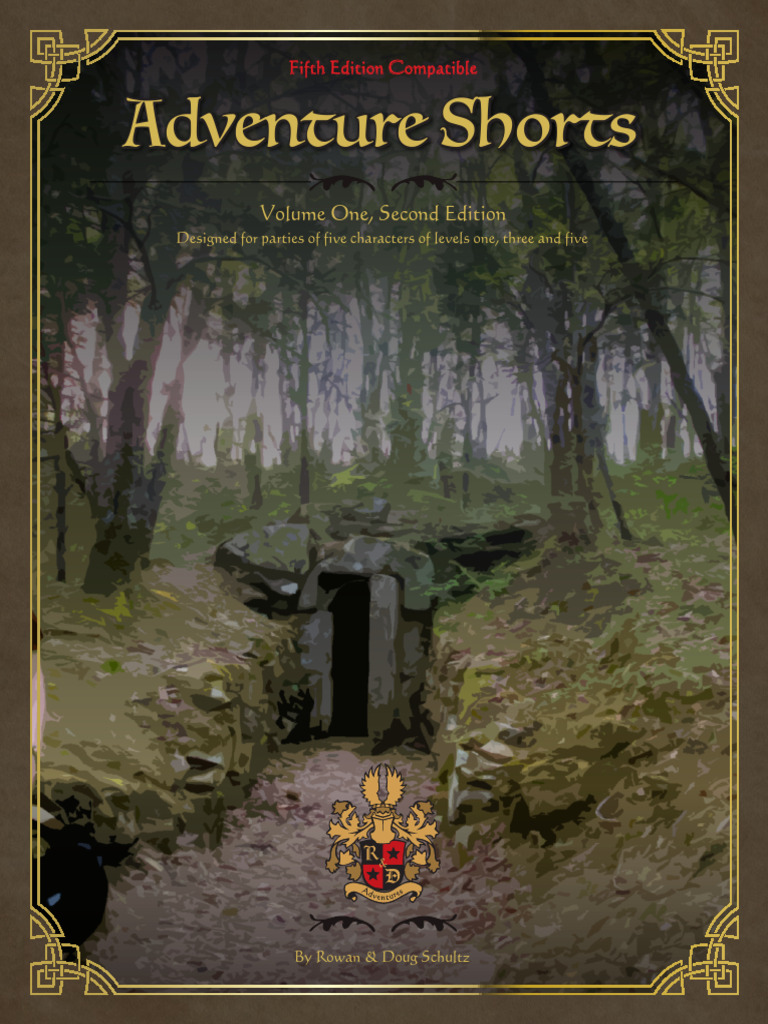 R&D Adventures - Adventure Shorts Volume 1, 2nd Edition | PDF | Scrap