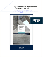 Commercial Applications of Company Law 2021 Full Chapter