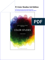 Color Studies 3Rd Edition Full Chapter