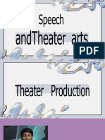 Group 2 SPEECH and Theater Arts