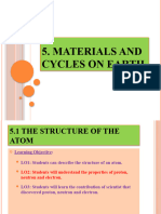 Chapter 5 - Materials and Cylces On Earth