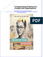 Organisational Behaviour Managing People and Organisations Full Chapter