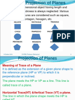 Projection of Planes