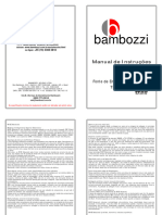 Bambozzi Fonte de Energia para Soldagem Manual TDG 275 Ed Advanced 439325