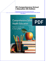 Comprehensive School Health Education 9Th Edition Full Chapter