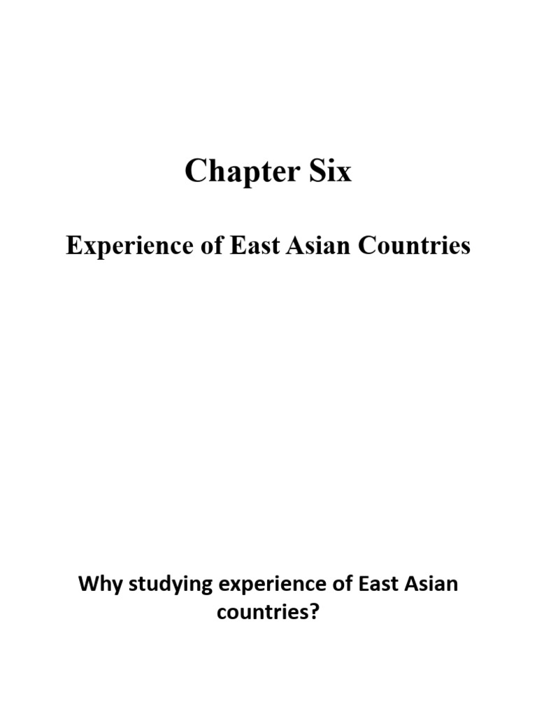 Lessons from East Asian Development | PDF | Four Asian Tigers | Economies