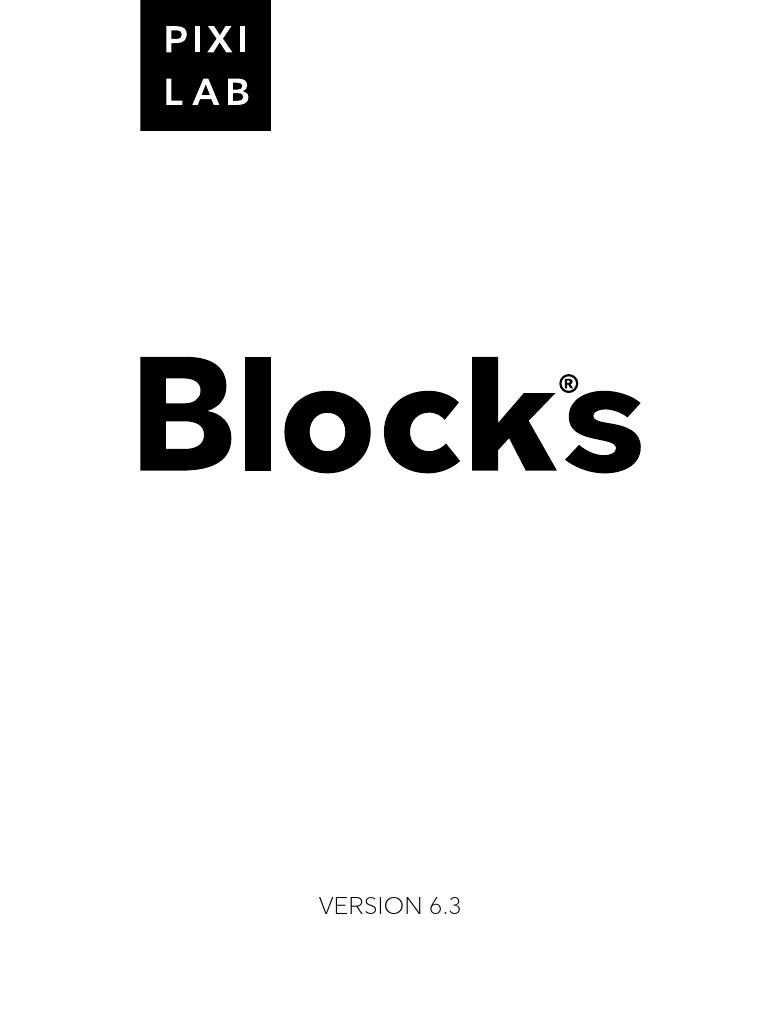 Pixilab blocks pdf installation computer programs port