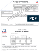 Planilla de Declaración Y Pago de Aportes Previsionales