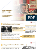 La Transició. 2. El Govern de Suárez I La Constitució de 1978