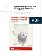 Parametric Modeling With Autodesk Fusion 360 Spring 2019 Edition Full Chapter