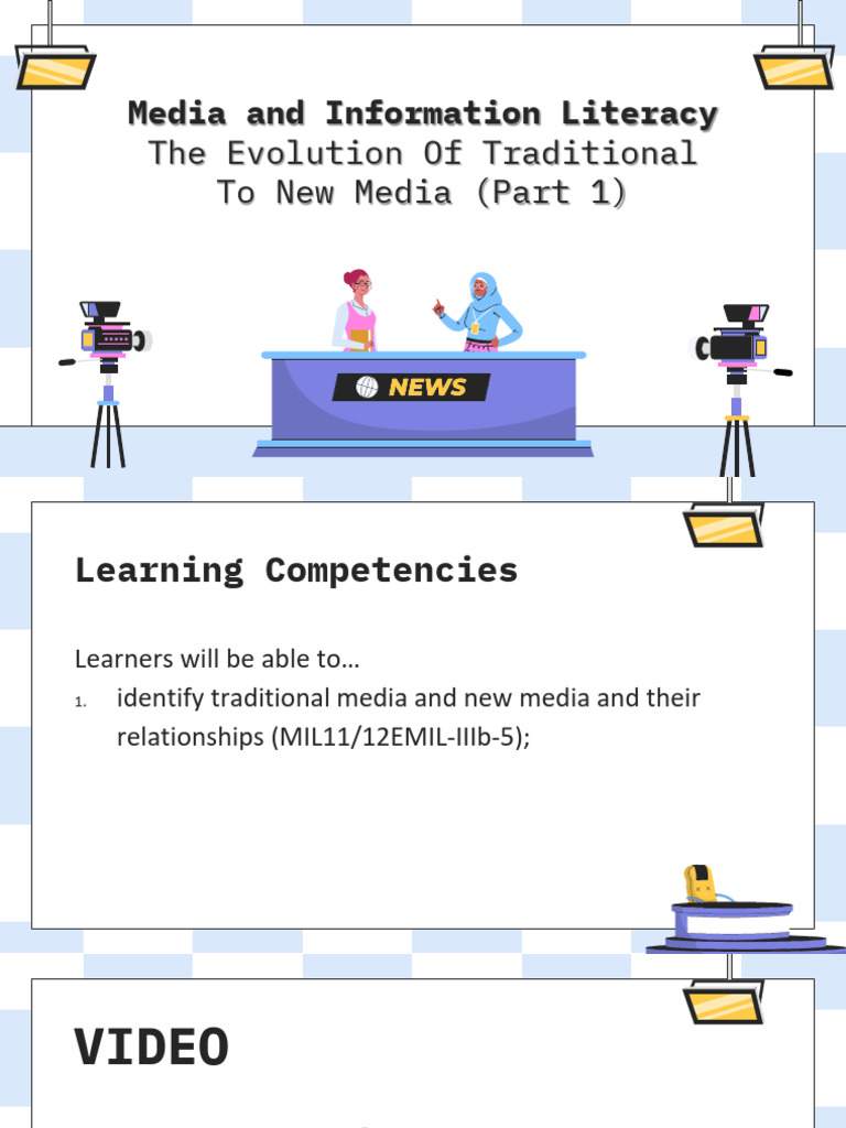 The evolution of traditional to new media the evolution of media