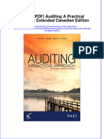 Auditing A Practical Approach Extended Canadian Edition Full Chapter