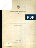 S 20 1410 Programa Economico Arg 1984-1985