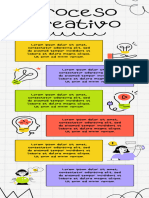 Infografía Proceso Creativo Ilustrado Colorido