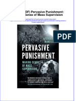 Pervasive Punishment Making Sense of Mass Supervision Full Chapter