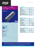 VAM® 21 Connection Data Sheet | PDF | Pipe (Fluid Conveyance) | Mechanics