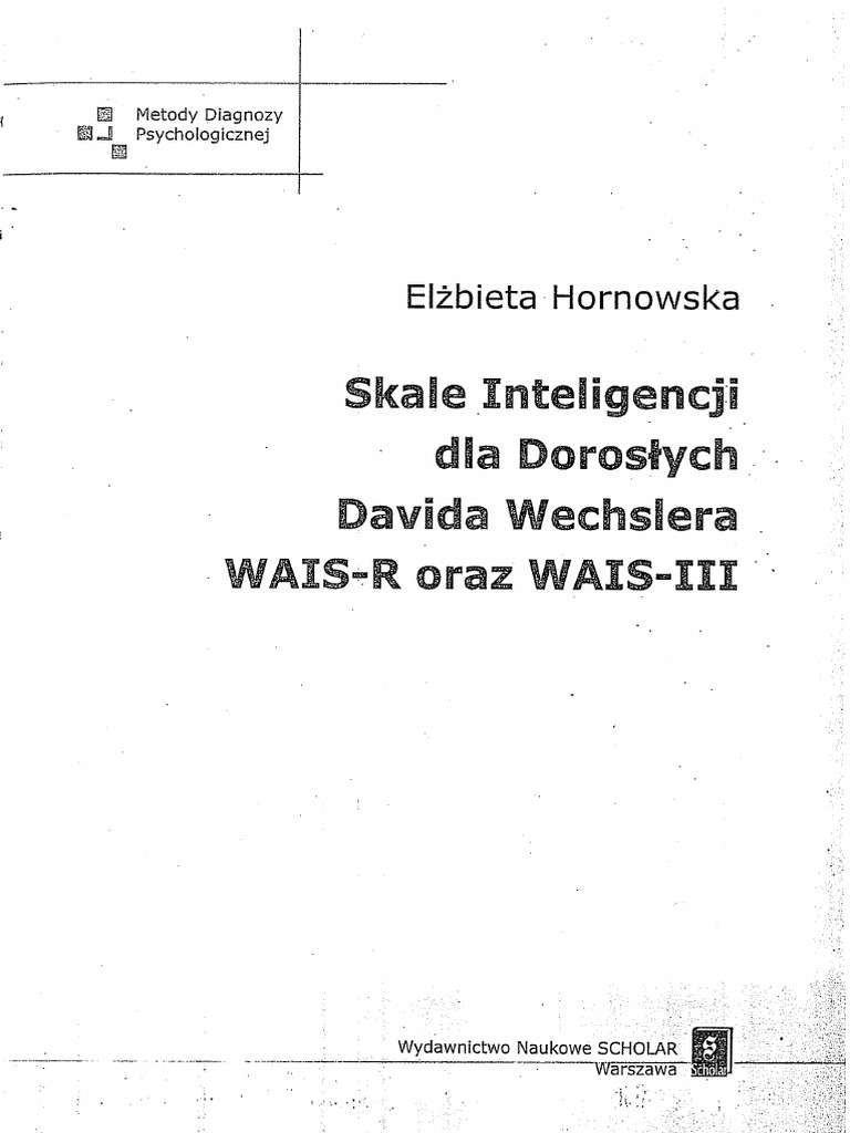 hornowska-e-skale-inteligencji-dla-doros-ych-davida-wechslera-pdf
