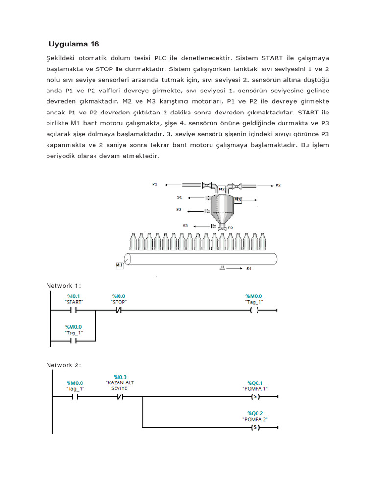 PLC Uygulama-3 | PDF