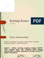 Konsep Kunci Dan Relasi