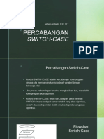 Percabangan Switch - Case