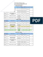 RRII 1º Año HORARIOS