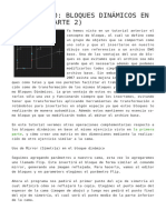 Tutorial 10 - Bloques Dinámicos en Autocad (Parte 2)