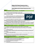 Ual Proposal Action Plan Proforma 2