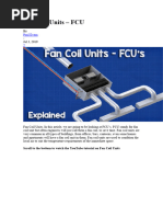 Understanding Fan Coil Units (FCUs) in HVAC Systems | PDF | Air ...