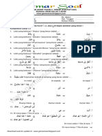 Soal PAT PAS Bahasa Arab Kelas 2 Semester 2 Plus Kunci Jawaban WWW - Gemarsoal.blogspot